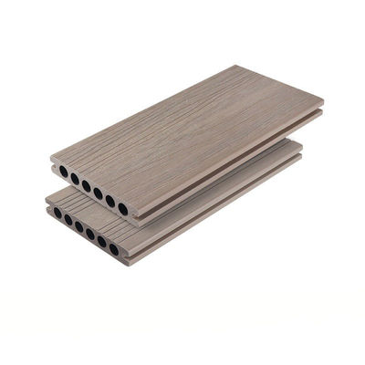 खरीदें डब्ल्यूपीसी डेकिंग बोर्ड 138x23mm एंटी-फफूंदी वुड प्लास्टिक कंपोजिट फ्लोर पैनल ऑनलाइन निर्माण