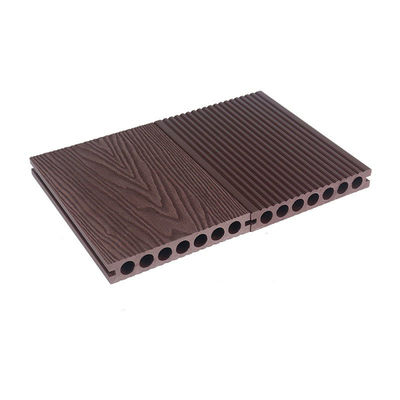 खरीदें 145x22mm WPC डेकिंग बोर्ड आउटडोर इनडोर लकड़ी प्लास्टिक कम्पोजिट फर्श ऑनलाइन निर्माण
