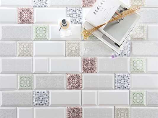 खरीदें 10x30cm सफेद विंटेज चीनी मिट्टी के बरतन दीवार टाइलें, इनडोर बैकस्प्लाश के लिए ऑनलाइन निर्माण