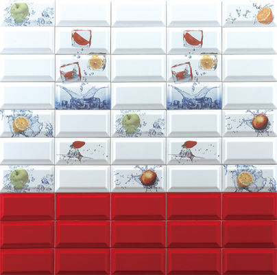 खरीदें एएए ग्रेड व्हाइट बॉडी इंटीरियर ब्रेड टाइल्स 75x152mm ऑनलाइन निर्माण