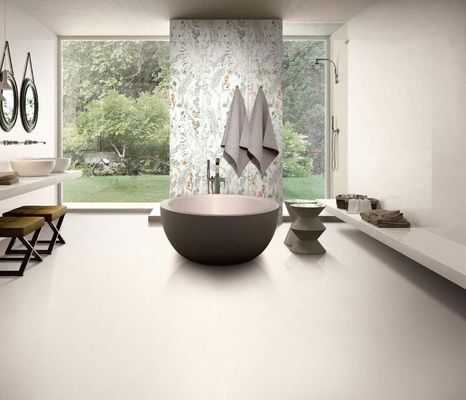 खरीदें बेज 750x1500mm एंटीबैक्टीरियल सॉफ्ट ग्लेज्ड पोर्सिलेन फ्लोर टाइल ऑनलाइन निर्माण