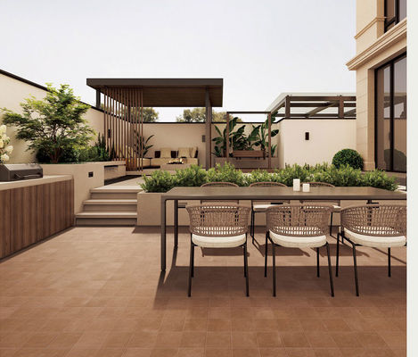 खरीदें भूरे रंग के पर्यावरण के अनुकूल सिरेमिक फ्लोर टाइल 24x24 क्ले AAA ग्रेड ऑनलाइन निर्माण