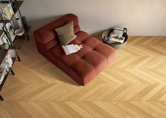 खरीदें ब्राउन 600x1200mm नॉन-स्लिप वुडन पोर्सिलेन टाइल्स AAA ग्रेड ऑनलाइन निर्माण