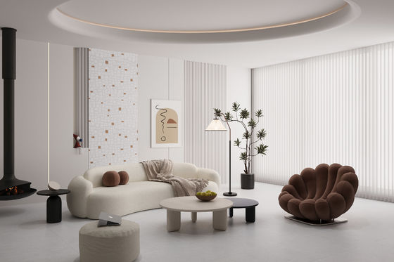 खरीदें हल्का धूसर 600x1200mm AAA ग्रेड पोर्सिलेन फर्श टाइल ऑनलाइन निर्माण