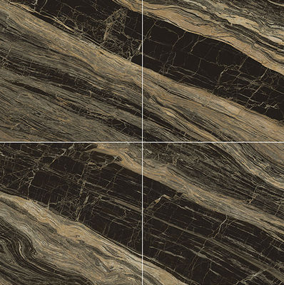 खरीदें जलरोधक अंधेरे ग्रे 1000x1000 मिमी इनडोर फर्श सजावट के लिए चमकदार लक्जरी पत्थर की टाइलें 3 शैलियों ऑनलाइन निर्माण