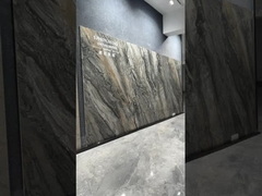 पहनने के प्रतिरोधी 900x1800x9mm पॉलिश ग्लेज़्ड पोर्सिलेन टाइलें भोजन कक्ष के लिए