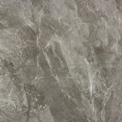 इनडोर फर्श के लिए 60x60 सेमी ग्रे पॉलिश ग्लास्ड पोर्सिलेन टाइलें