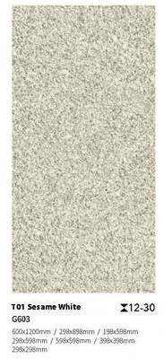 नॉन-स्लिप क्ले फ्लोर टाइल्स 300x300mm 600x1200mm आउटडोर स्टोन