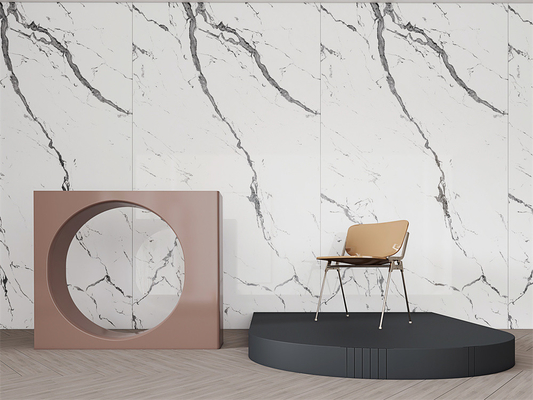 विला डिजाइन के लिए 1600x3200mm पॉलिश सिंटर्ड स्टोन स्लैब