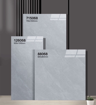600x1200mm पॉलिश किए गए चीनी मिट्टी के बरतन टाइल्स AAA ग्रेड पहनने के लिए प्रतिरोधी