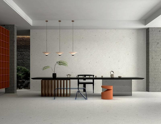 1200x1200mm ग्रे सॉफ्ट ग्लेज्ड पोर्सिलेन टाइल 0.5% W.A