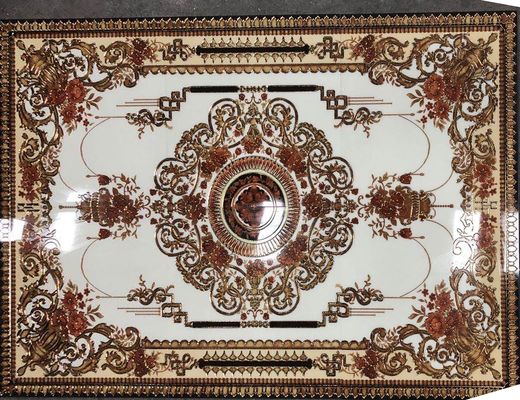 120x180cm 0.01W.A क्रिस्टल पॉलिश टाइल कालीन इंडोर फ्लोर 9.8mm